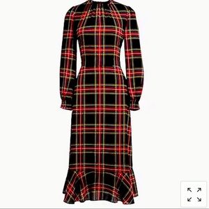 ✨JCrew Tartan Long Sleeves Dress✨